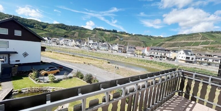 Ausblick Balkon