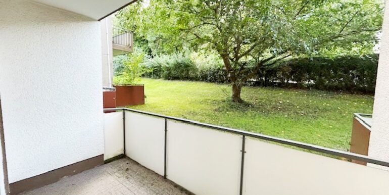 Ausblick Balkon