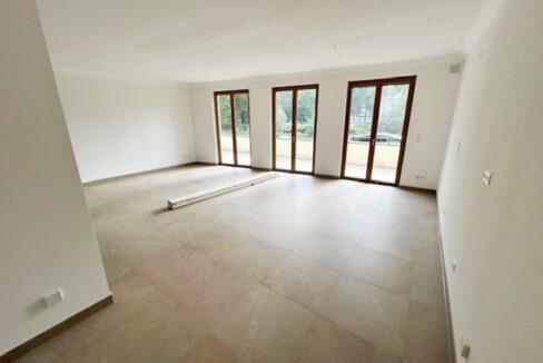 Blick aus der offenen Küche