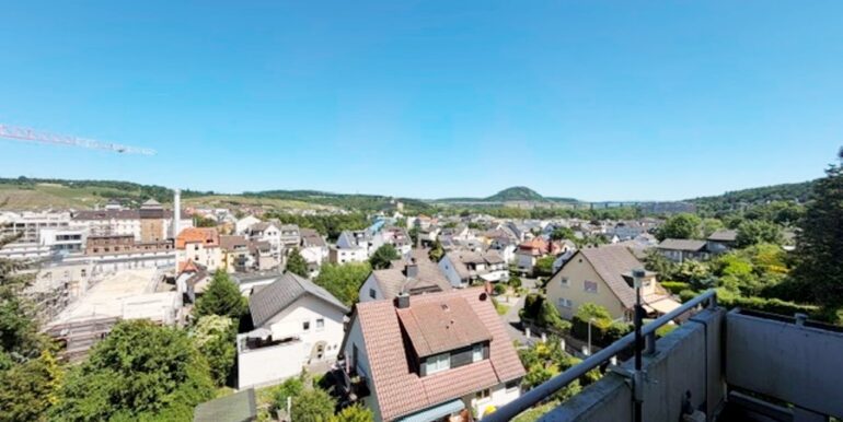 Ausblick Balkon