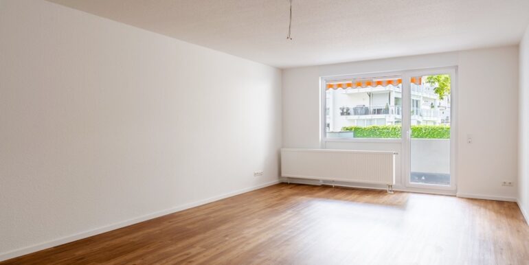 Wohnzimmer ohne Möbel