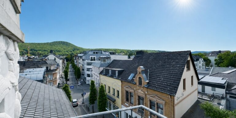 Ausblick Balkon