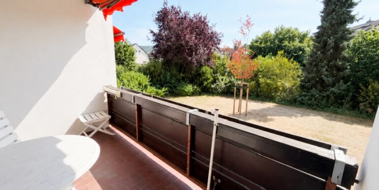 Ausblick Balkon